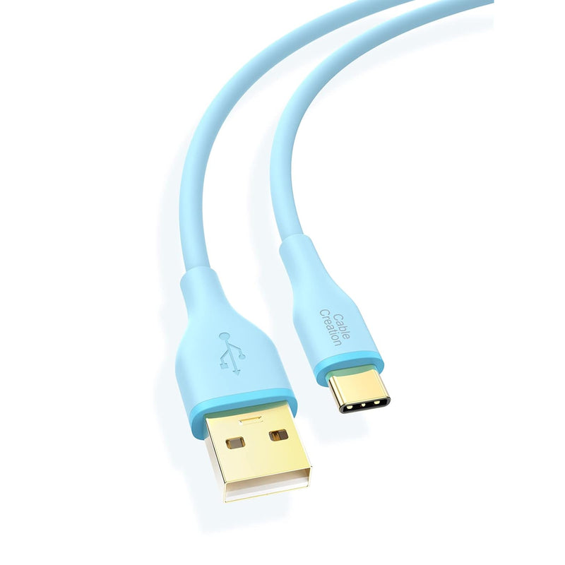 CableCreation USB A to USB C Cable 6FT, Soft USB C to A Cable, USB 2.0 Type C