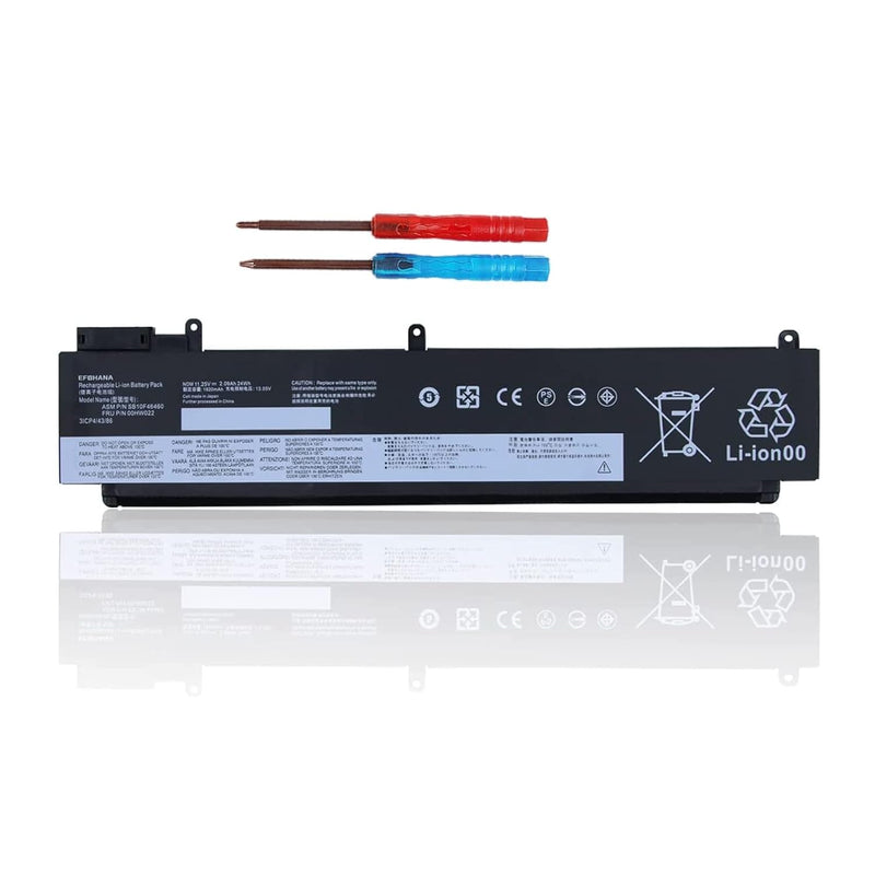 00Hw022 00Hw023 Sb10F46460 Sb10F46461 Battery For Lenovo Thinkpad T460S T470S