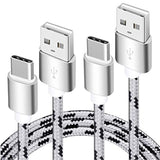 2 Charging Cable,15Ft 2Pack Usb Type C Cable,Extra Long Fast Charger Braided Cord, Usb C-A Charging Cable For Samsung Galaxy S9/S8 Plus/Note 8,Pixel Xl,Lg V30/V20/G7/G6/G5,Google Pixel