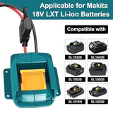 For Power Adapter Wheel For Makita 18V Lxt Battery With Wire Harness Connector And Fuse Holder Compatible For Peg-Perego 12 Volt For Power Adapter Wheel Kids Ride-On Toy, 12Awg Wire With 40A Fuse