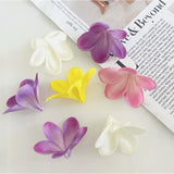 10 Pc Pink Artificial Plumeria Flowers With Stems,13Inch Real Touch Lifelike Frangipani Fake Flower Bouquets For Home Office Wedding Engagement Party Spring Flowers Decor
