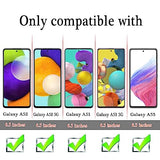 (4 Pack) Designed for Samsung Galaxy A53 5G / A52 / A52 5G / A51 / A51 5G / A51 5G UW Screen Protector Tempered Glass,Touch Sensitive,Case Friendly