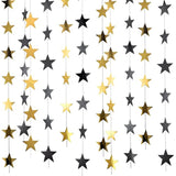 130 Feet Glitter Star Garland Banner Decoration Bright Hanging Bunting