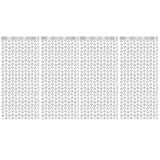 4pcs Disco Hanging Balls Foil Curtain Party Streamers 70s 80s Photo Backdrop