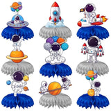 9 Pcs Space Birthday Decorations Space Centerpieces For Tables Space Themed Party Decorations Space Party Favors
