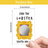 50 Pack Find The Lobster Bridal Shower Scratch Off Game Cards For Country Wedding, Bridal Shower, Bachelorette Party Game, Wedding Shower Ideas, Baby Showe