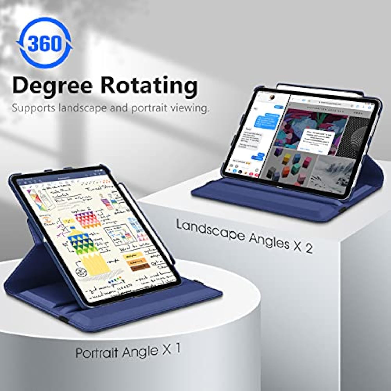 Fintie Rotating Case for iPad Pro 11-inch (4th / 3rd Generation) 2022/2021-360