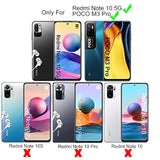 Screen Protector For Redmi Note 10 5G/Poco M3 Pro 5G,With 2Pcs Tempered Glass,1Pc Camera Lens Protector,1Pc Backing Carbon Fiber Film [Fingerprint Reader,Easy To Install]