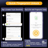 JETech 5 in 1 Case for Samsung Galaxy S24 5G with 2-Pack Each Tempered Glass Screen Protector and Camera Lens Protector, Non-Yellowing Shockproof Bumper Phone Cover (Clear)