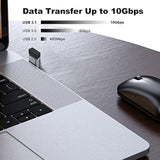 4 Pack Usb C To Usb 3.1 Adapter, 90 Degree Up And Down Right Angle Usb Type C