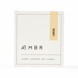 Limon Candle - 85 Hr Burn Time Non-Toxic Plant-Based Coconut Wax - Room-Filling - Limoncello & Cream Scent - Gourmand & Fresh