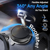Car Phone Holder For Magsafe [78+Lbs Strongest Suction & 2400Gf Strongest Magnetic] 360° Adjustable Car Phone Mount, Phone Holders For Your Car For Iphone 16 Pro Max 15 14 13 12 Plus (Carbon Fiber)