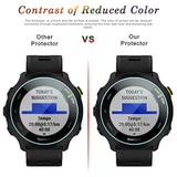 3-Pack For Garmin Forerunner 55 Screen Protector, 2.5D 9H Hardness Tempered Glass Screen Protector For Garmin Forerunner 55 Smartwatch