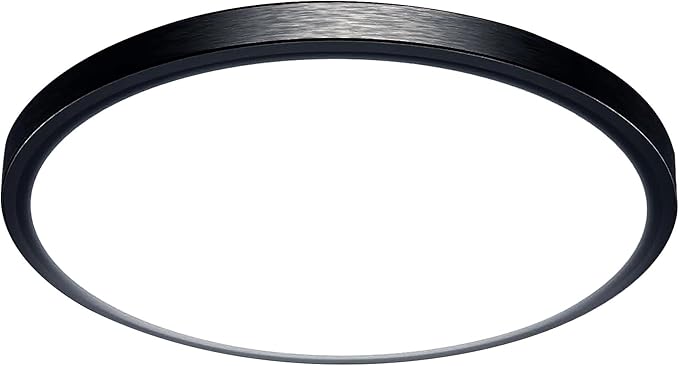 12 Inch LED Flush Mount Ceiling Light 36W Dimmable Ceiling Fixture 3000K to 6500K
