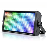 Lf105 Led Stage Strobe Light,200W Matrix Rgb Dj Strobe Light Bar With Dmx512, 8/9/15Ch, Sound Activated, Wash Uplight Dual-Zone Effects For Dj, Club, Party & Wedding