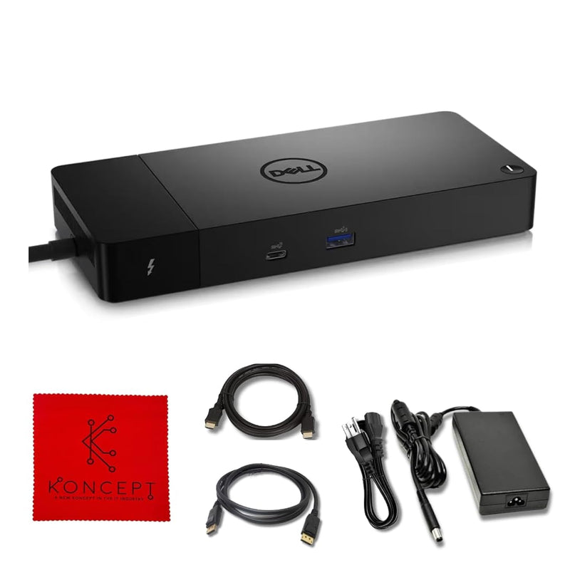 Dell Wd22Tb4 Docking Station Bundle - 1 Year Warranty - With 180W Ac Adapter,