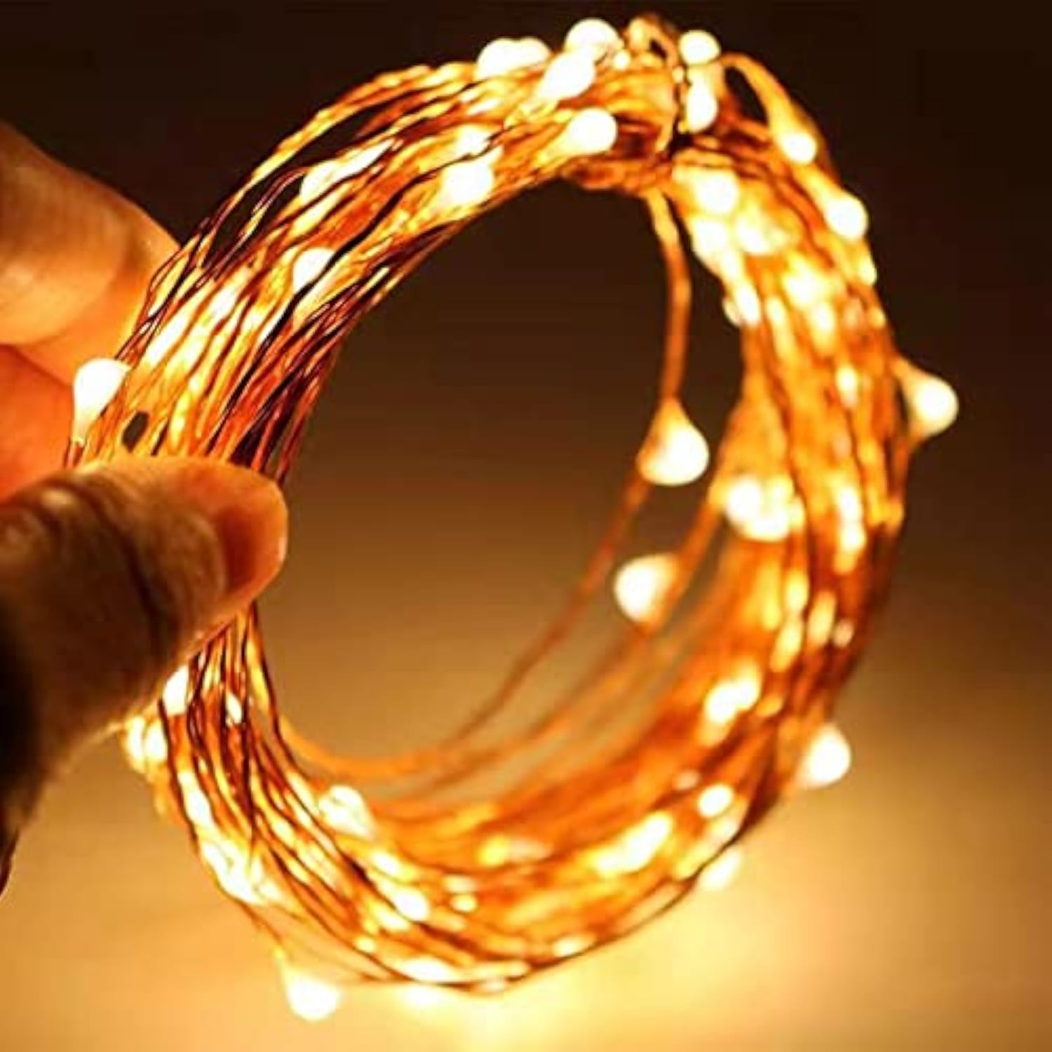 Led String Lights, Mini Battery Powered Copper Wire Starry Fairy Lights, Battery Operated Lights For Bedroom, Christmas,