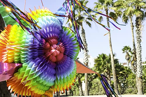 32" In Multicolored Mexican Star Pinata for Birthday Parties