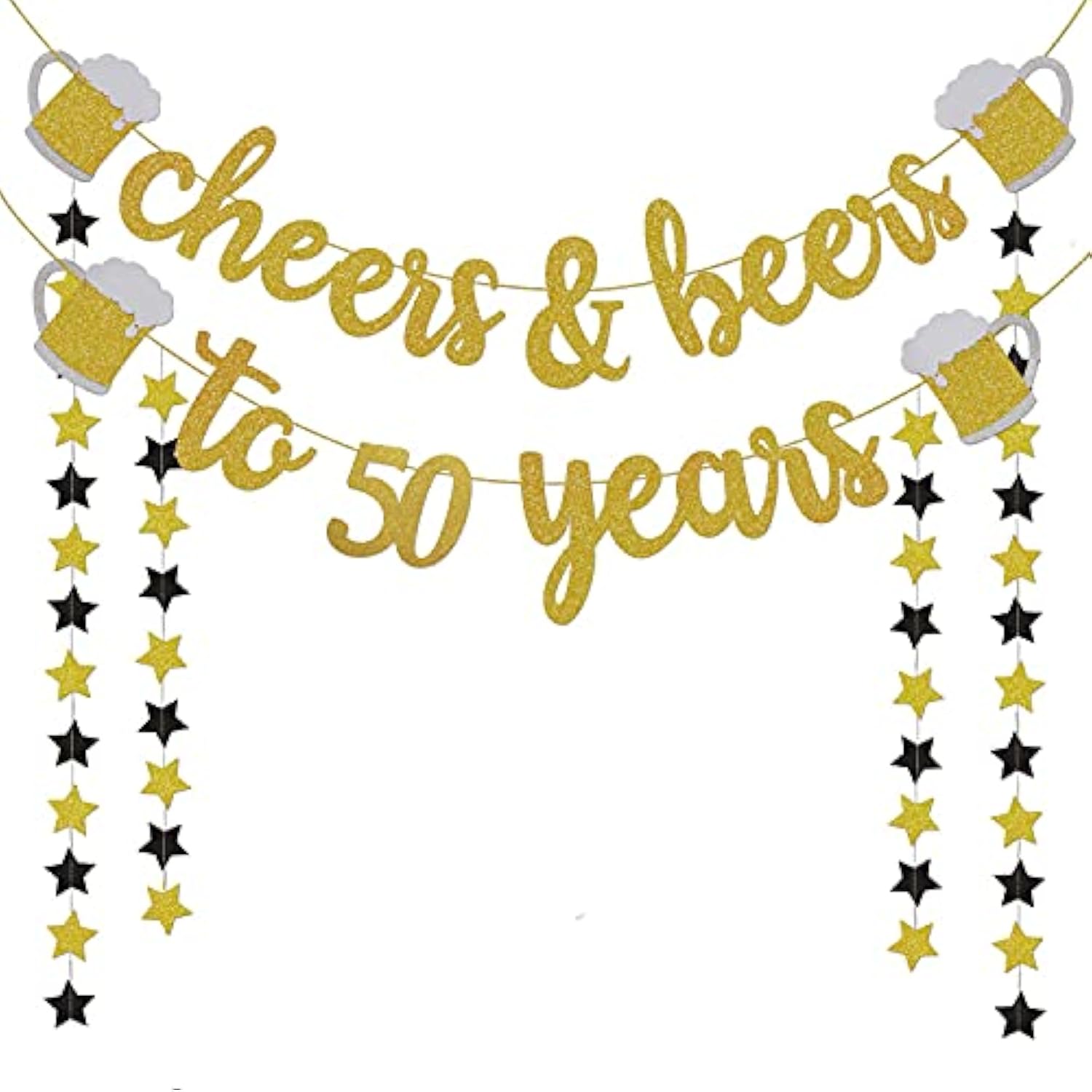 50Th Birthday Decorations For Men / Women - 50Th Birthday Gifts - Chee