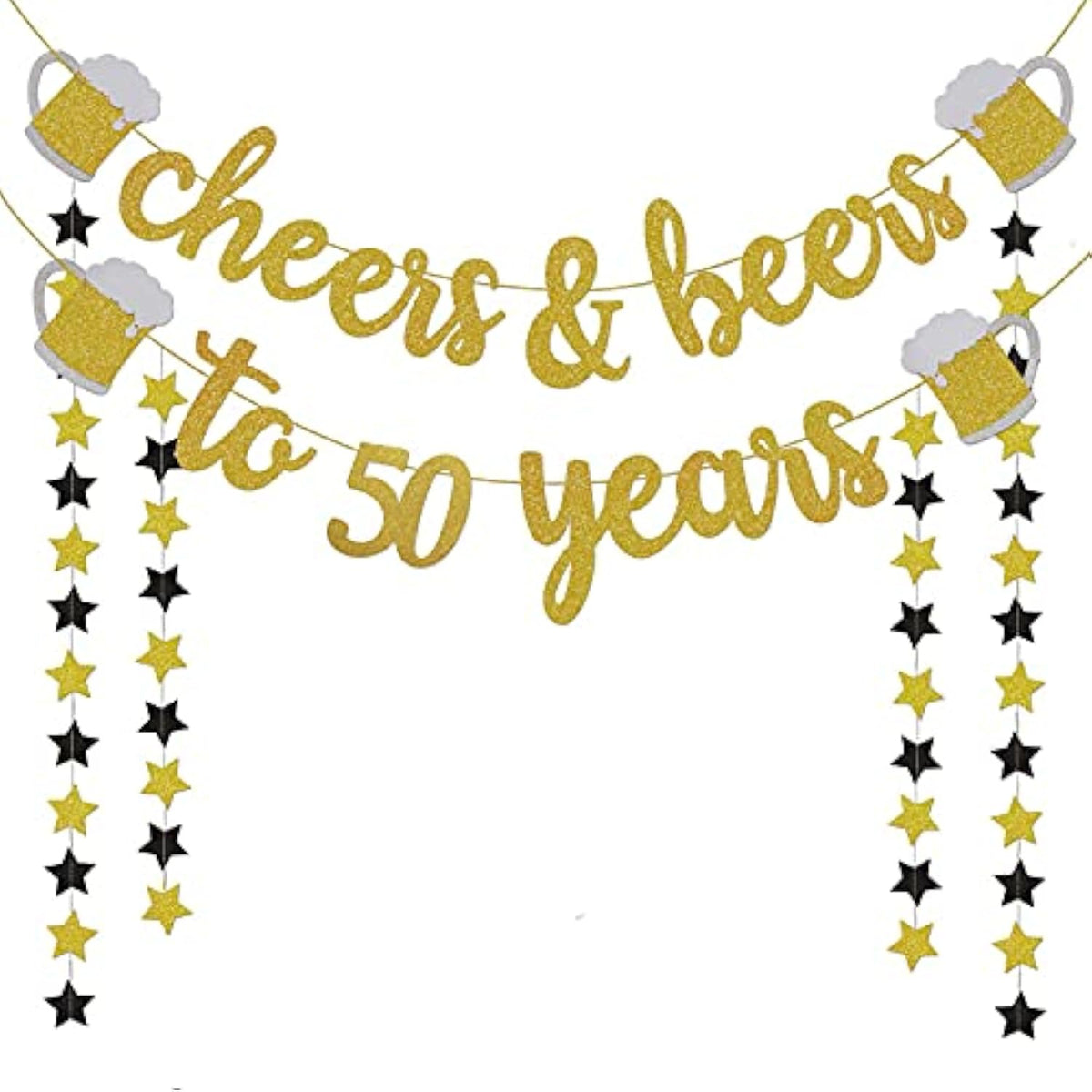 50Th Birthday Decorations For Men / Women - 50Th Birthday Gifts - Chee