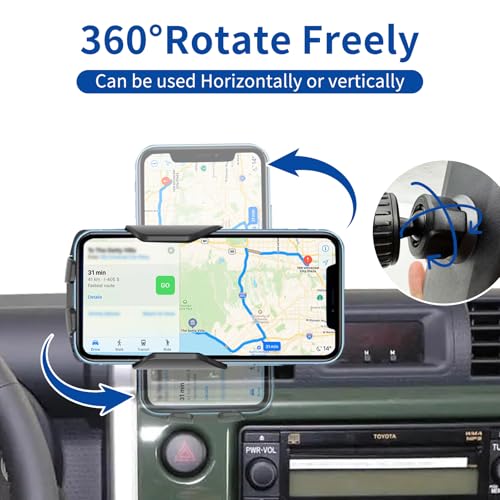 Car Phone Mount for Toyota FJ Cruiser 2007-2014 Phone Holder Navigation,Fit for FJ Cruiser Cellphone Mobile Cradle Auto Accessories Bracket