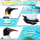 6 Pcs 20.5 Inch Inflatable Penguin Large Walking Penguin Party Decorations For Christmas Winter Birthday Party Baby Show