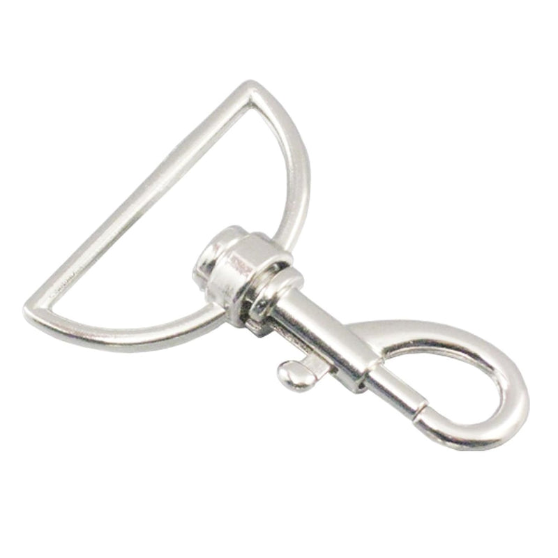 20 Pcs - 1.5" 38Mm Metal Swivel Clips Eye Snap Hook With Fastening Strap Shb15