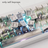 Pbt Keycaps,135 Keys Mecha Dye Sublimation Cherry Profile Keycaps Japanese Keycap Set For Cherry Mx Switches