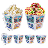 Tape Radio Bucket Centerpiece, 6 Pcs 80S Party Supplies, 90S Theme Birthday Party Decorationtape Radio Table Decor, Retro Hip Hop Disco Pop Music Party