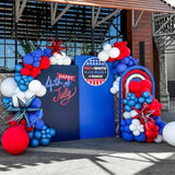 Red Balloons Different Sizes, 123 Packs Matte Red Balloons, Pack Of 18 12 10 5 Inch Premium Red Balloons Garland Arch Kit For Valentine'S Day Birthday Wedding Christmas Party Decorations