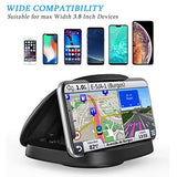 Cell Phone Holder for Car, Vertical Horizontal Car Phone Mount with 360° Rotate Dashboard Cradle Compatible iPhone Samsung Galaxy Android