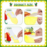 9pcs Fiesta Party Table Decorations – Mexican Honeycomb Centerpieces for Cinco de Mayo