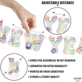 10 Ft Iridescent Happy New Year 2026 Banner Party Decorations