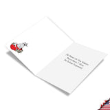 Hysterical Spanish Valentine'S Day Greeting Card With 5 X 7 Inch Envelope (1 Card) Cat In Candy - Spanish C3171Vdg-Sl
