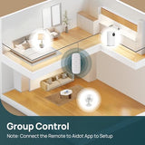Plug Remote, Exclusive For /Aidot Smart Plug, Bluetooth Switch, Smart Outlet, Remote Button Control, On Off Power Switch, 98Ft Rf Range, Wire-Free, 1 Pack