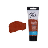Acrylic Paint, Burnt Sienna, Semi-Matte, 75Ml, Pnt0179