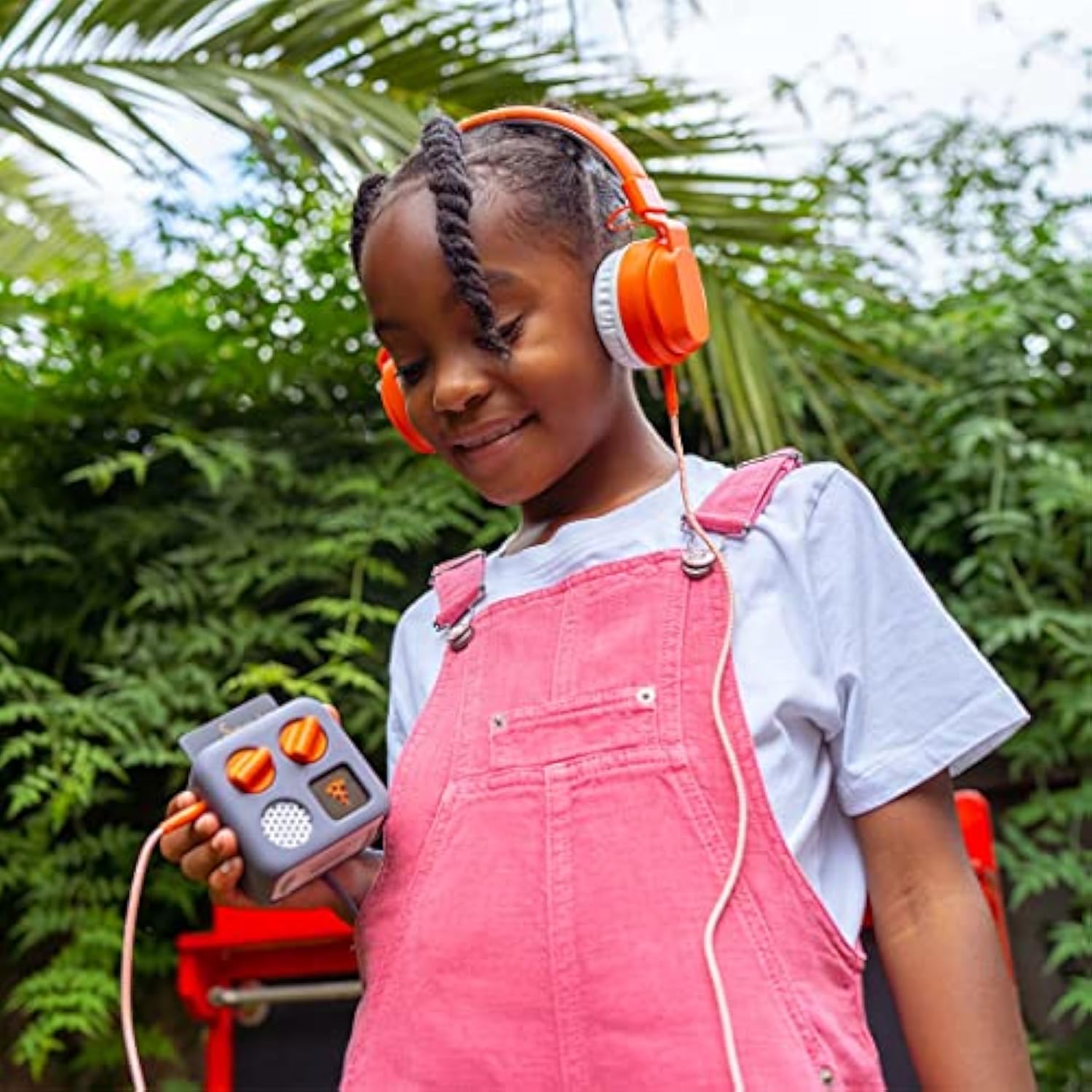 Headphones – Kids Adjustable & Foldable Over-Ear Headphones With Travel Bag, V
