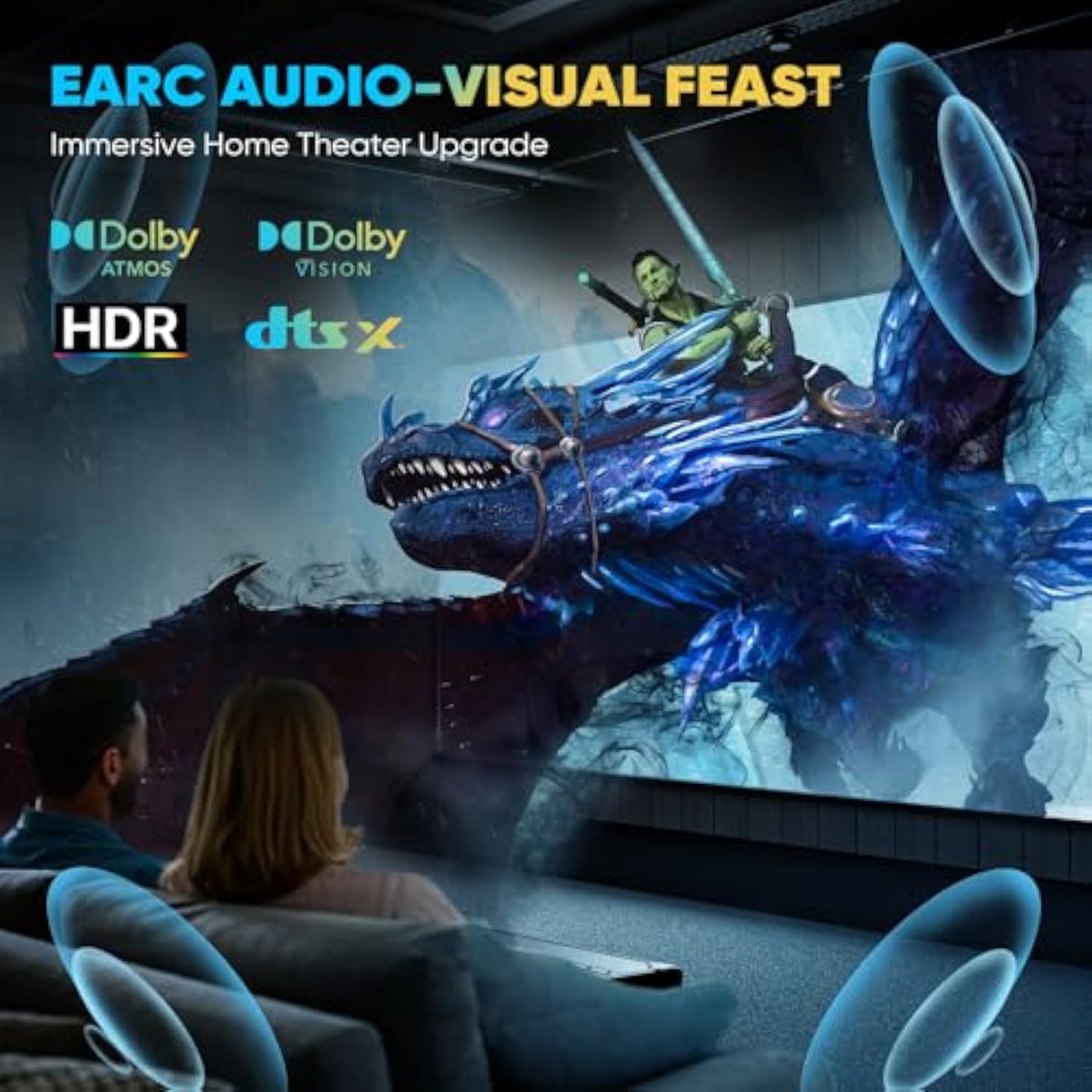 8K Hdmi Cable 2.1 - Available In 1.5Ft, 3Ft, 6Ft, 10Ft, 15Ft Lengths, High-Spe