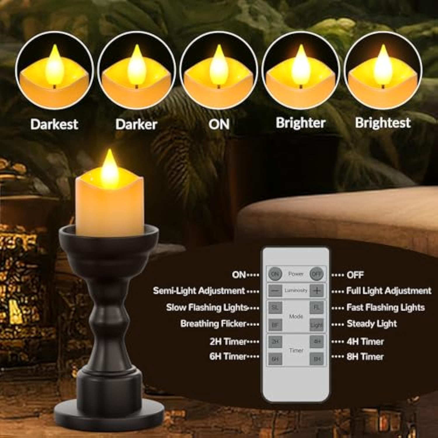 Rechargeable Flameless Candles With Remote Timer & Charging Base, 12 Pack Votive Candles Battery Operated Tea Lights Flickering, Led Tealights For Home Wedding Halloween Fall Christmas Decor