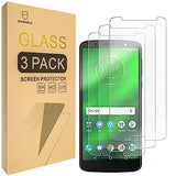 [3-PACK] Designed For Moto G6 [Tempered Glass] Screen Protector [Japan Glass With 9H Hardness] with Lifetime Replacement