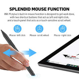 Adonit Ink-M Pen for Surface, Dual-Function Stylus with Mouse, Touch-Scrolling, Magnetic Body, 4096 Pressure Sensitivity, Shortcut Buttons for Microsoft Surface Pro 3, 4, 5, 6, 7, 8, Studio, Go 3, 2,