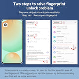 OMOTON 3+2 Pack Screen Protector and Camera Lens Protector for Samsung Galaxy S24 FE, Anti Scratch, Bubble Free