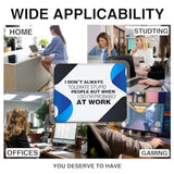 I Don'T Always Tolerate Stupid People, Funny Mouse Pad(Square), Comfortable And Non-Slip, Suitable For Laptop Games, For Colleagues, Farewell Gifts For New Jobs, For Colleagues And Interns