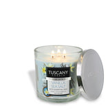 Tuscany 14 oz. Vanilla Sea Salt Soy Blend Jar Candle One Size (69646)