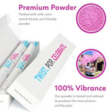24” X-Large Gender Reveal Powder Smoke Bombs Cannon Poppers | 2 Pink Poppers | Biodegradable | Gender Reveal Smoke Bombs Extinguisher Alternative | Gender Reveal Party Decorations |