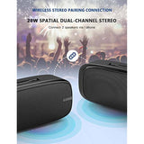 Bluetooth Speaker, Wireless Portable Speaker With Loud Stereo Sound, Rich Bass, 12-Hour Playtime, Built-In Mic. Perfect For Iphone, Samsung And More