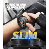 (3 Pack) Tempered Glass Watch Screen Protector For Samsung Galaxy Watch Fe, 2.5D Arc Edges 9 Hardness High Definition Anti-Scratch Bubble Free