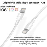 4 Pack Apple MFi Certified Lightning to USB Charging Cable 3.3FT Fast Charger for iPhone 14 13 12 11 iPad