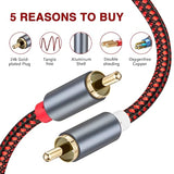 Rca Cable 20 Ft 2Rca To 2Rca Cable 2Rca Male To 2-Rca Male Audio Stereo Subwoo