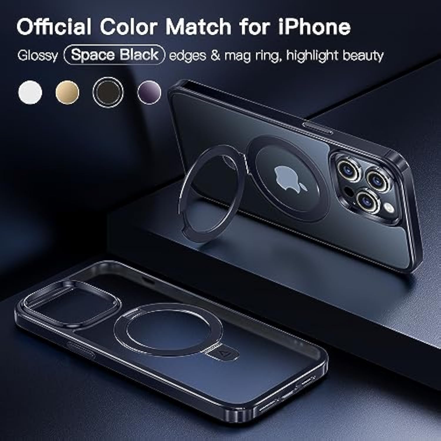 Invisible Stand Magnetic Case for iPhone 14 Pro